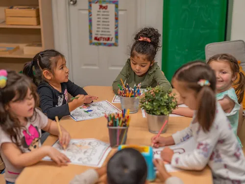 Children learning together at Little Thinkers ABC near Progress, OR